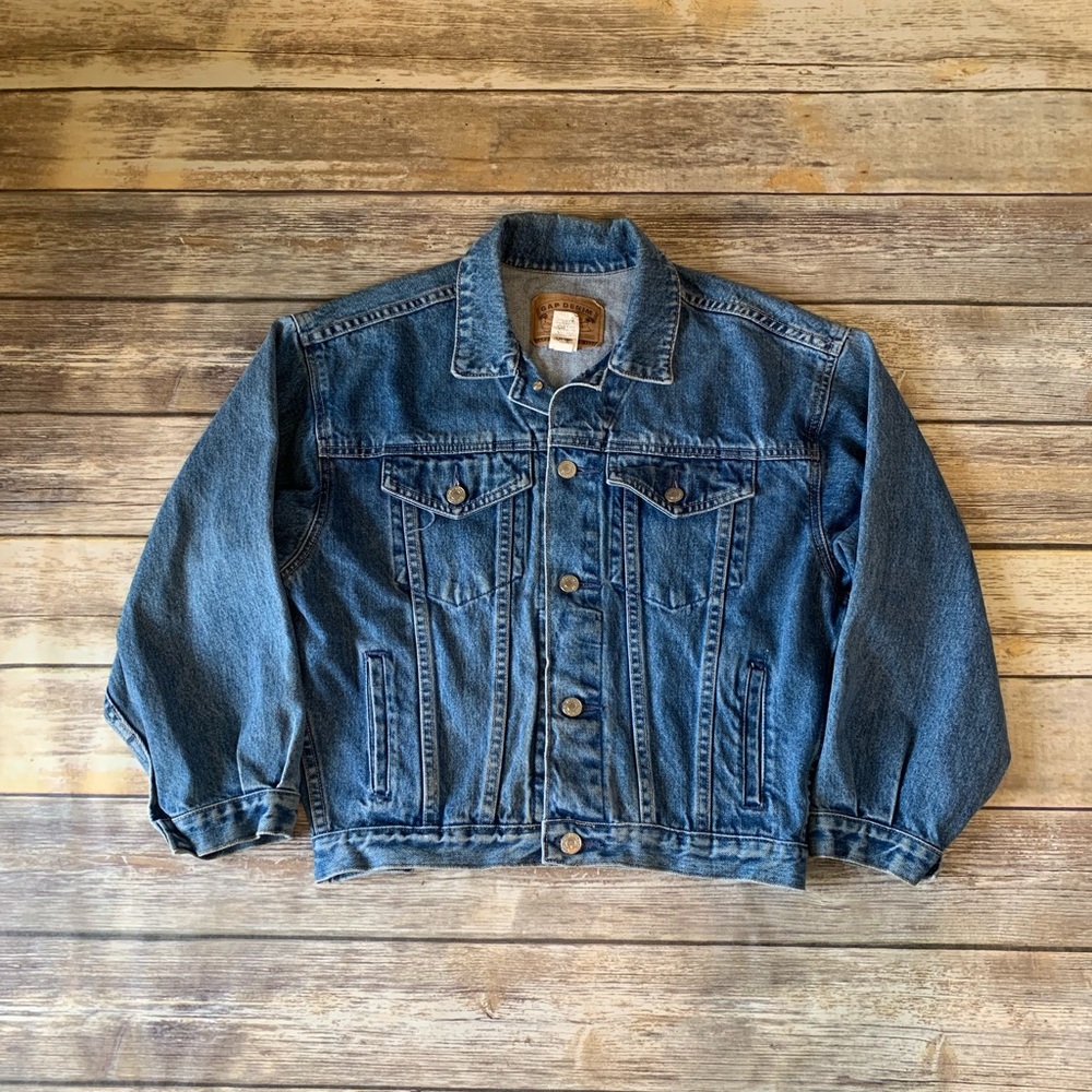 Vintage Gap women’s Denim Jean jacket - Kids XL - Picture 6 of 8